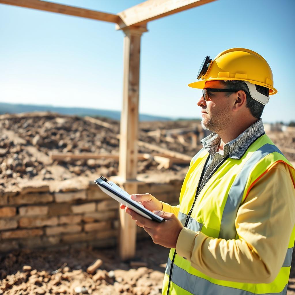 Structural inspection of a foundation